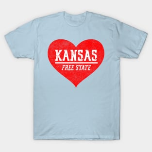 We Love Kansas - The Free State T-Shirt